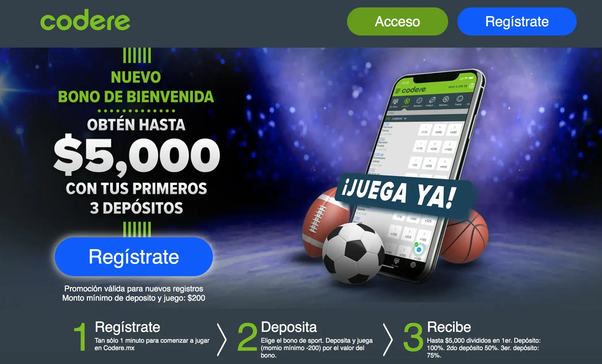 Codere ofrece bonos exclusivos a jugadores colombianos Bonos Codere Casino Colombia